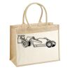 Cotton Pocket Jute Shopper Thumbnail