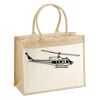 Cotton Pocket Jute Shopper Thumbnail