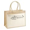 Cotton Pocket Jute Shopper Thumbnail