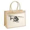 Cotton Pocket Jute Shopper Thumbnail