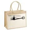 Cotton Pocket Jute Shopper Thumbnail