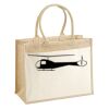 Cotton Pocket Jute Shopper Thumbnail