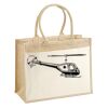 Cotton Pocket Jute Shopper Thumbnail