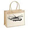 Cotton Pocket Jute Shopper Thumbnail