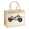 Cotton Pocket Jute Shopper Thumbnail