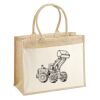Cotton Pocket Jute Shopper Thumbnail