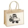 Cotton Pocket Jute Shopper Thumbnail