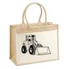 Cotton Pocket Jute Shopper Thumbnail