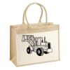 Cotton Pocket Jute Shopper Thumbnail