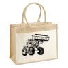Cotton Pocket Jute Shopper Thumbnail
