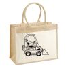 Cotton Pocket Jute Shopper Thumbnail