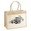 Cotton Pocket Jute Shopper Thumbnail