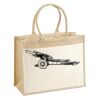 Cotton Pocket Jute Shopper Thumbnail