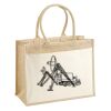 Cotton Pocket Jute Shopper Thumbnail