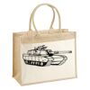 Cotton Pocket Jute Shopper Thumbnail