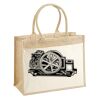 Cotton Pocket Jute Shopper Thumbnail