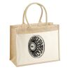 Cotton Pocket Jute Shopper Thumbnail