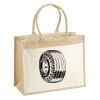 Cotton Pocket Jute Shopper Thumbnail