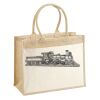 Cotton Pocket Jute Shopper Thumbnail