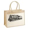Cotton Pocket Jute Shopper Thumbnail