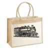 Cotton Pocket Jute Shopper Thumbnail
