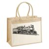 Cotton Pocket Jute Shopper Thumbnail