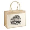 Cotton Pocket Jute Shopper Thumbnail
