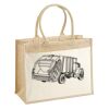 Cotton Pocket Jute Shopper Thumbnail