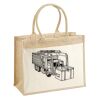 Cotton Pocket Jute Shopper Thumbnail