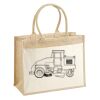 Cotton Pocket Jute Shopper Thumbnail