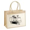 Cotton Pocket Jute Shopper Thumbnail