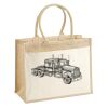 Cotton Pocket Jute Shopper Thumbnail