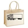 Cotton Pocket Jute Shopper Thumbnail