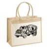 Cotton Pocket Jute Shopper Thumbnail