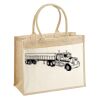 Cotton Pocket Jute Shopper Thumbnail
