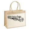 Cotton Pocket Jute Shopper Thumbnail