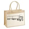 Cotton Pocket Jute Shopper Thumbnail
