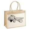 Cotton Pocket Jute Shopper Thumbnail