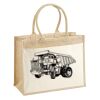 Cotton Pocket Jute Shopper Thumbnail