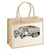 Cotton Pocket Jute Shopper Thumbnail