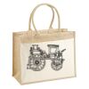 Cotton Pocket Jute Shopper Thumbnail