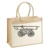 Cotton Pocket Jute Shopper Thumbnail