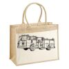 Cotton Pocket Jute Shopper Thumbnail