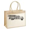 Cotton Pocket Jute Shopper Thumbnail