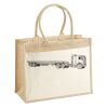 Cotton Pocket Jute Shopper Thumbnail