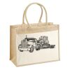 Cotton Pocket Jute Shopper Thumbnail