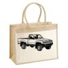 Cotton Pocket Jute Shopper Thumbnail