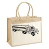 Cotton Pocket Jute Shopper Thumbnail