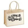 Cotton Pocket Jute Shopper Thumbnail