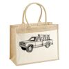 Cotton Pocket Jute Shopper Thumbnail